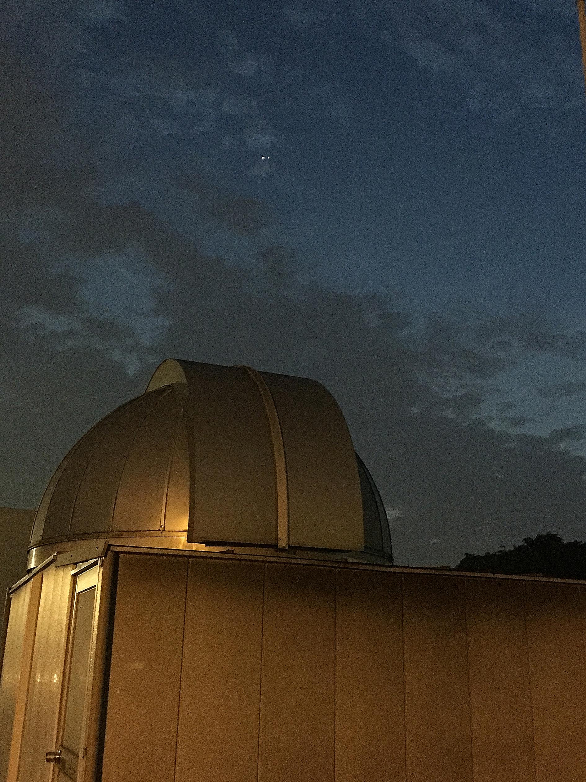 In the conjunction of Venus and Jupiter on July 1, the two planets looked as if they were hanging right next to each other in the sky. Tomorrow, The Moon, Venus and Jupiter will appear to be almost side by side.