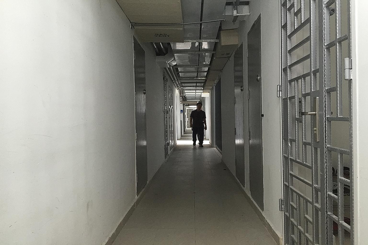 Owners of some Pasir Ris One units directly across from each other said they cannot open their gates at the same time because the passages are only 1.2m wide. The developers of the DBSS project are considering replacing the gates of units directly fa