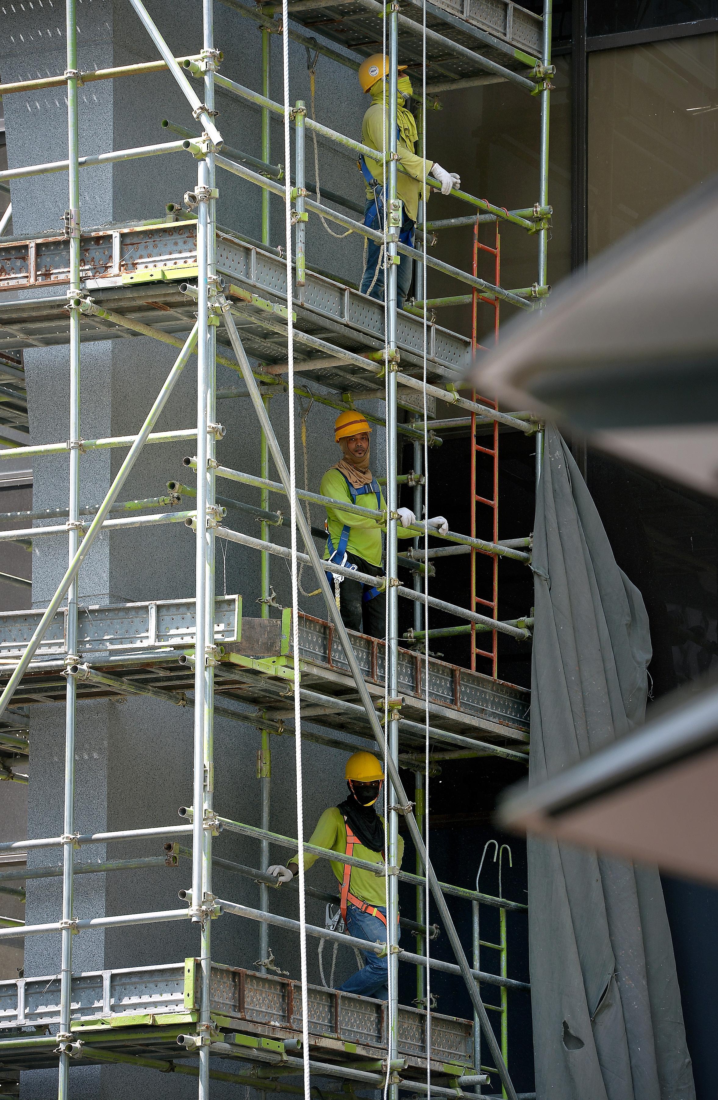 Despite stronger demand in the sector, construction firms are facing manpower and cost issues such as higher foreign-worker levies.