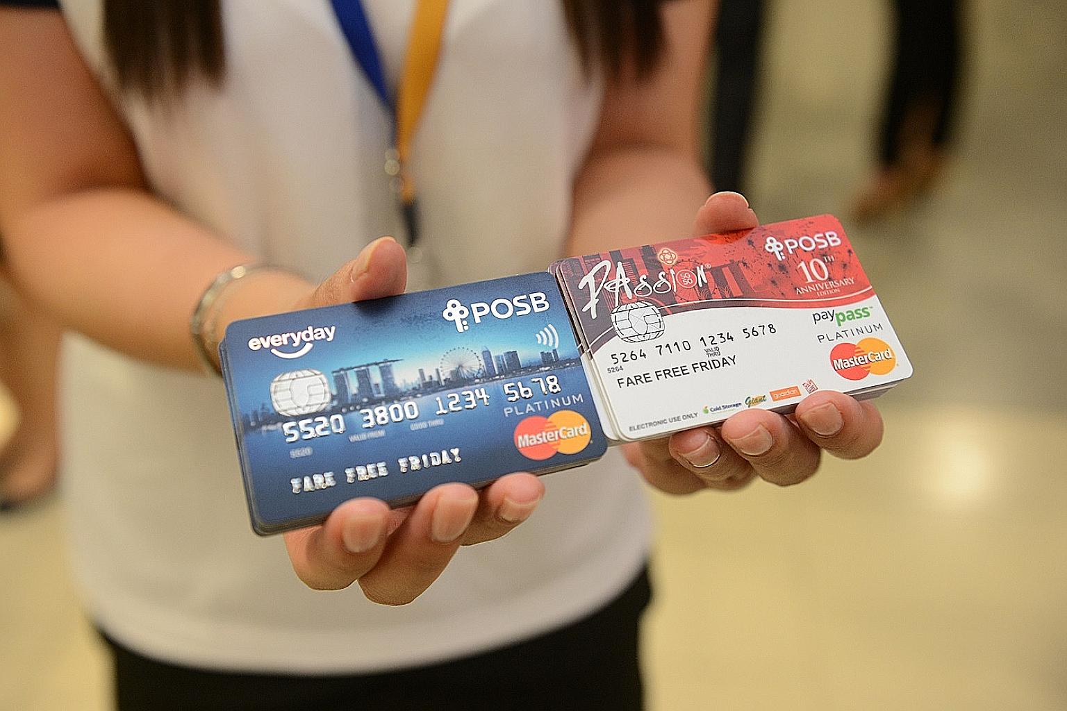 Commuters must either have the POSB Everyday credit card or PAssion POSB debit card to qualify for Fare Free Friday. They also have to link their cards to EZ-Reload. The bank will also waive the 25-cent convenience fee for every automatic card top-up