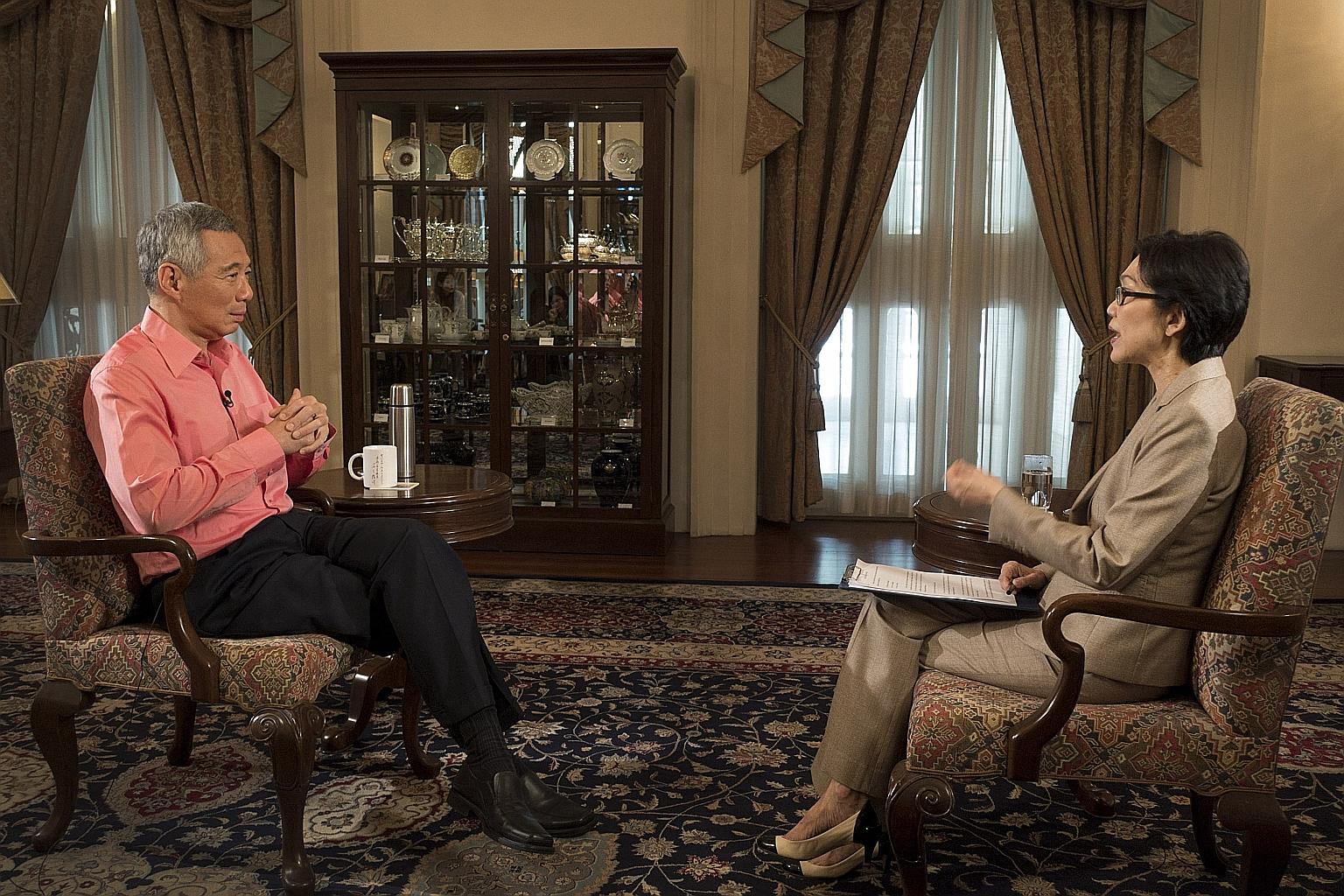 The growth last year in foreign employment excluding maids "was the slowest it has been in a very long time", said Prime Minister Lee Hsien Loong in an interview with former ambassador Chan Heng Chee televised last night.