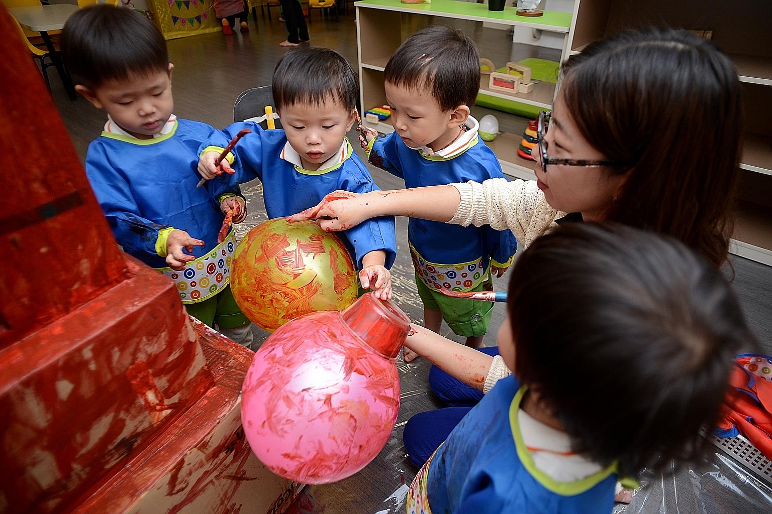 Under the proposals to regulate pre-schools, a fine of up to $5,000 could be imposed for administrative breaches, such as not keeping a register of particulars of staff members or children enrolled.