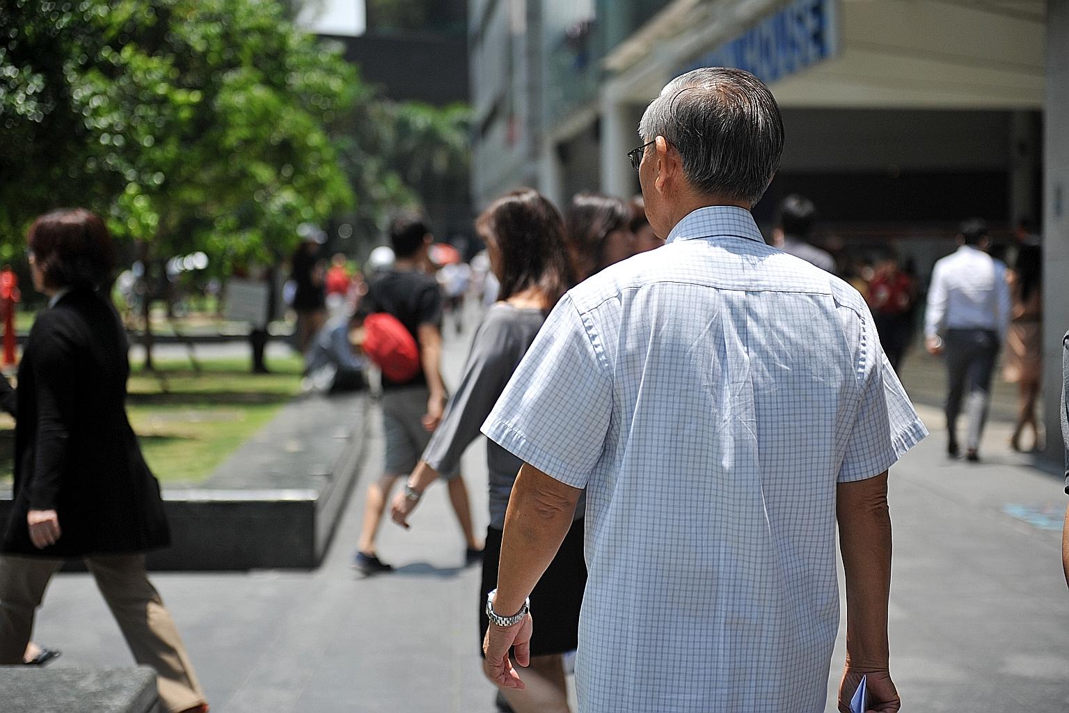 Mr Lee devoted a section of his speech last night to older Singaporeans, pledging that the elderly will always have a place in the country.