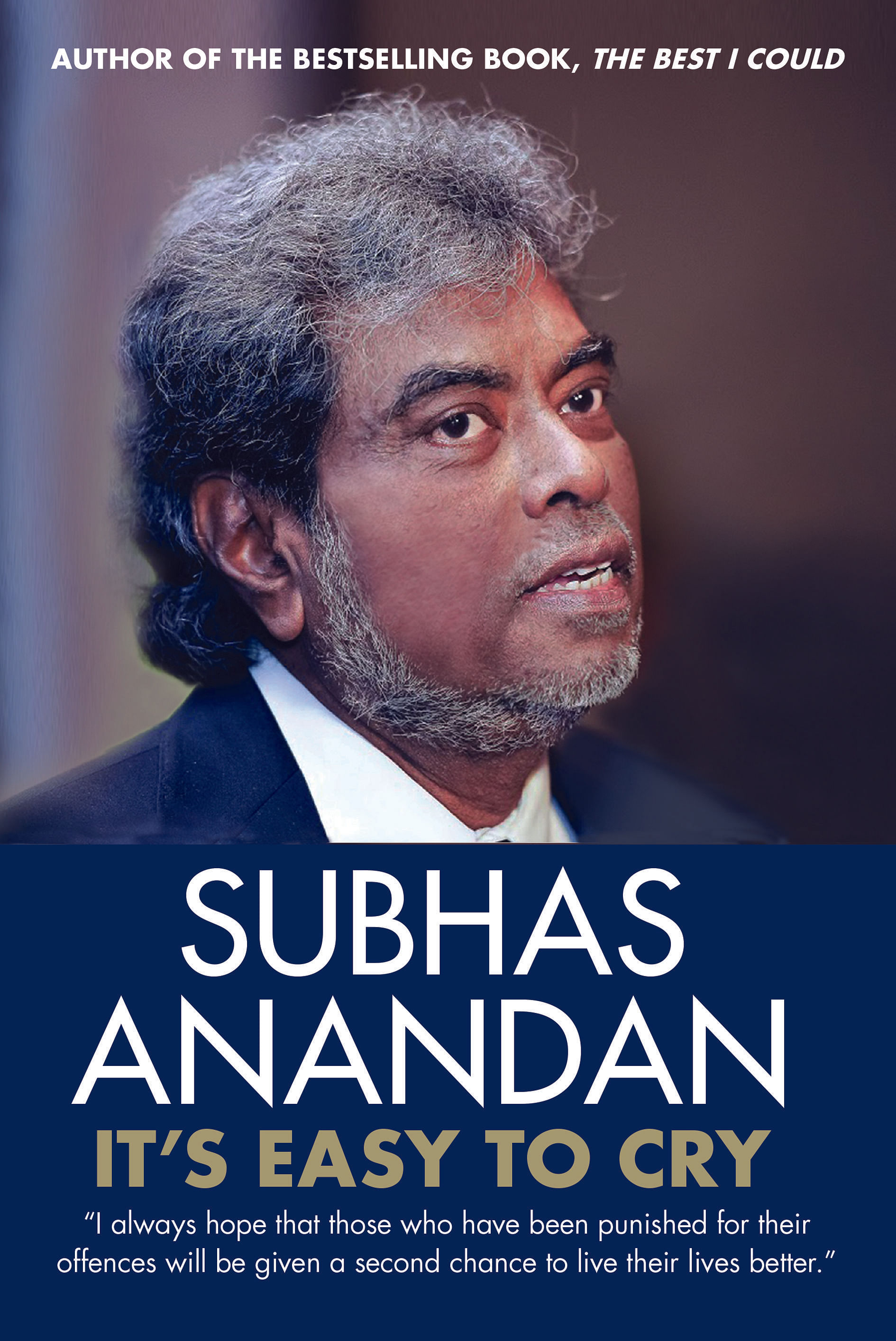 The late Subhas Anandan's second book will hit bookstores next month.