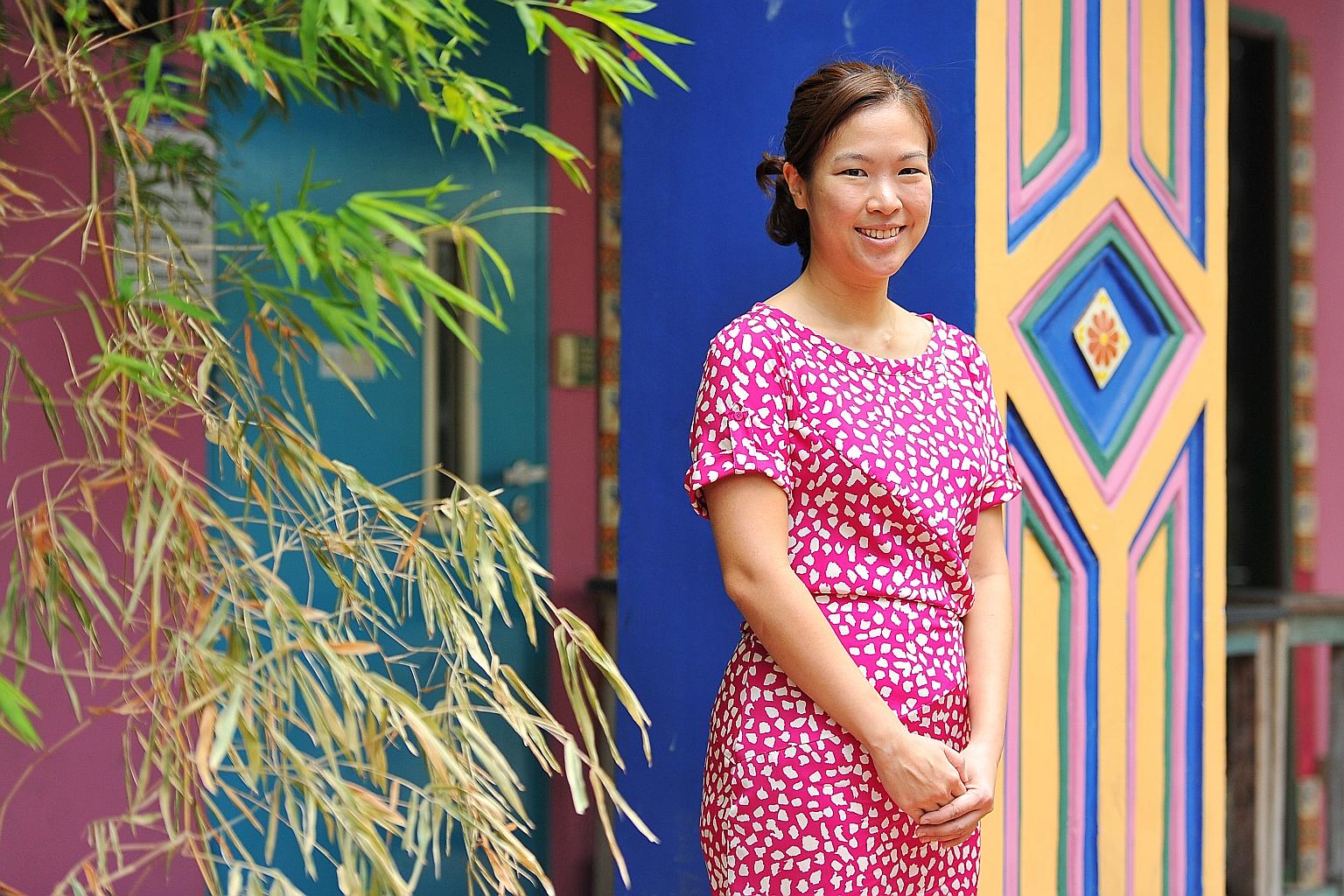 Ms He cites Workers' Party chairman Sylvia Lim as her political role model.