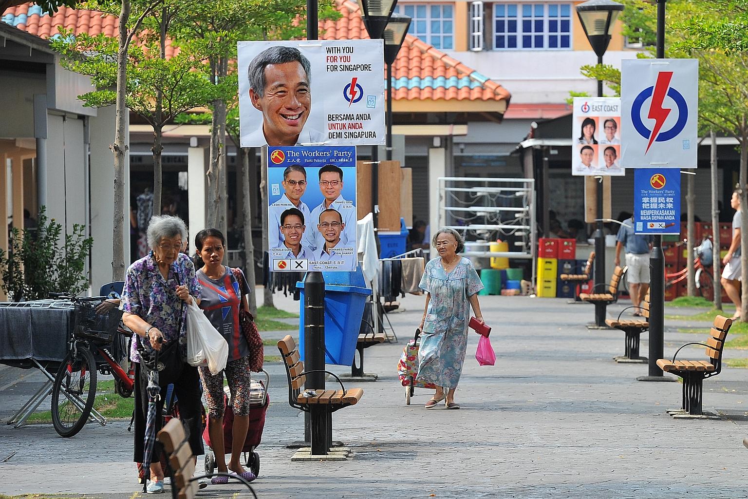 Mr Lim Swee Say said his team had focused on deepening engagement with the residents over the last 41/2 years, and they would conduct their campaign in the same way.