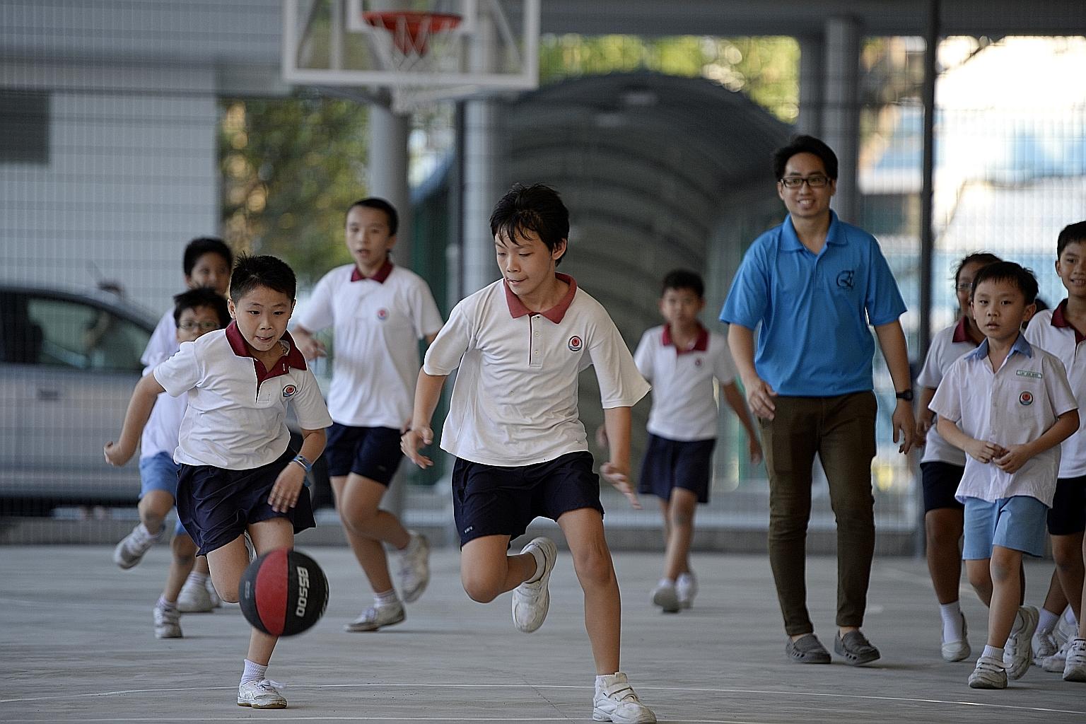 School-based care centres are in demand as they are cheaper than community-based centres typically located at the void decks of HDB blocks.