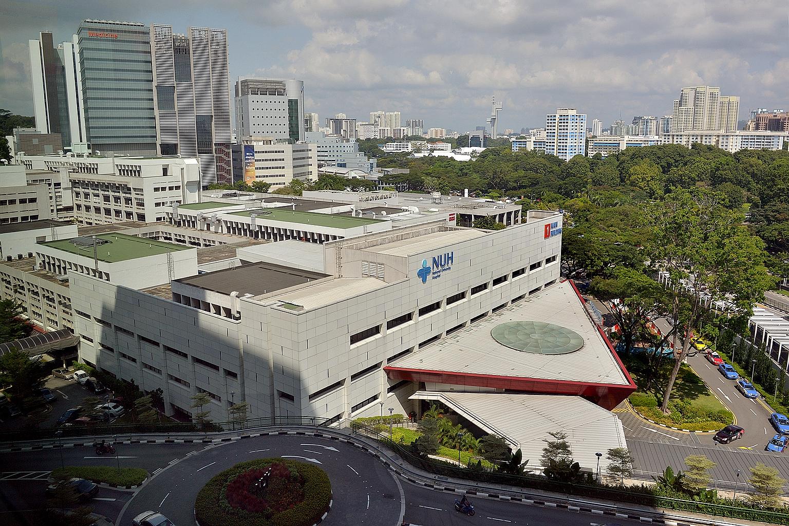 Parents referred by paediatric doctors at the National University Hospital (left) are currently able to undergo exome sequencing at the Agency for Science, Technology and Research, thanks to a national dollar grant which funds the costs.