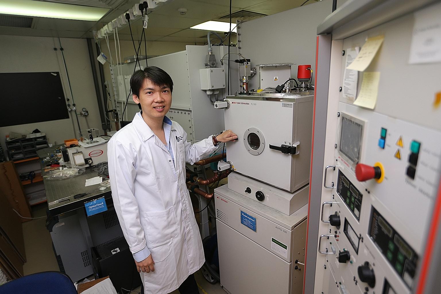 Dr Benjamin Tee has developed an electronic skin that could make prosthetic limbs as sensitive as human ones. He said some challenges need to be overcome before the skin can be put on prosthetic limbs or robots.