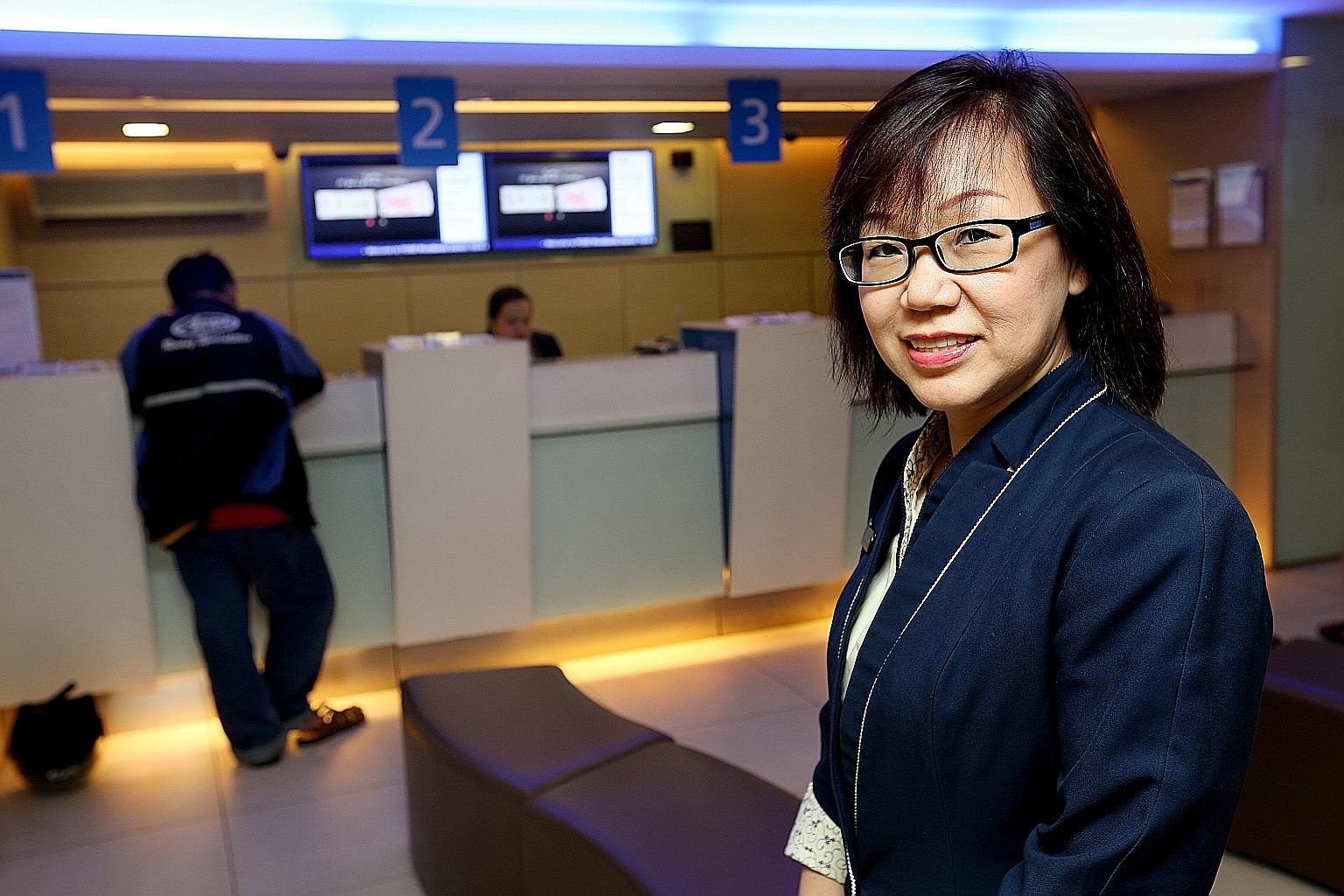 POSB branch service manager Kina Neo, whose staff refer unusual customer transactions to her, has helped three bank customers from falling victim to kidnap phone scams.