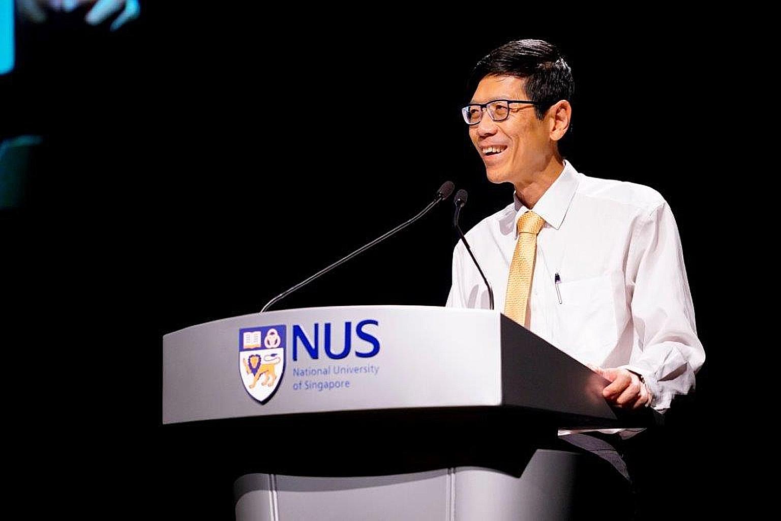 NUS president Tan Chorh Chuan is the United States' National Academy of Medicine's first Singaporean member.