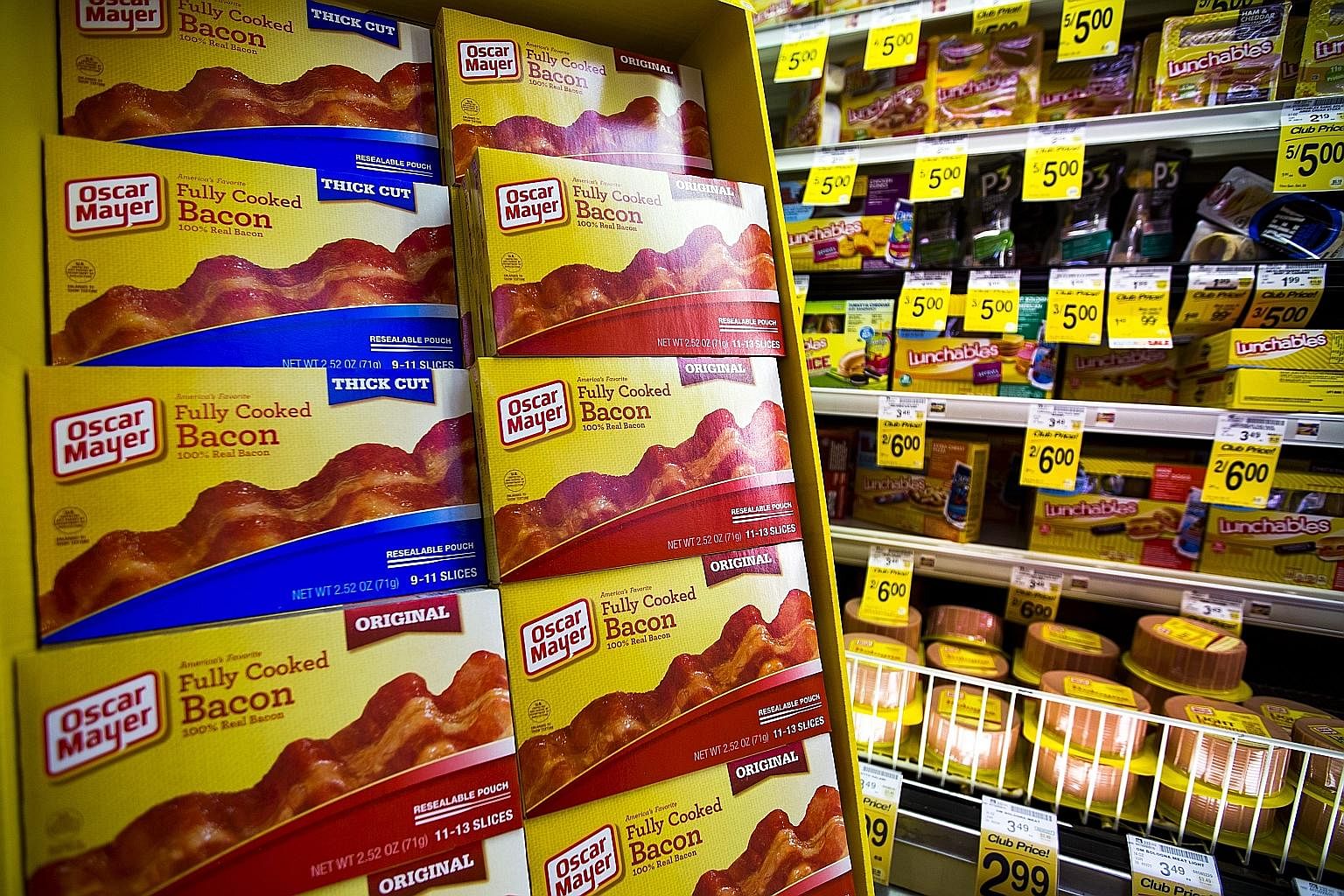 Processed meat in a US grocery store. Any meat with a suspiciously long shelf life is probably not very good for you, but if you're an adult with free will, you may decide to buy it anyway.