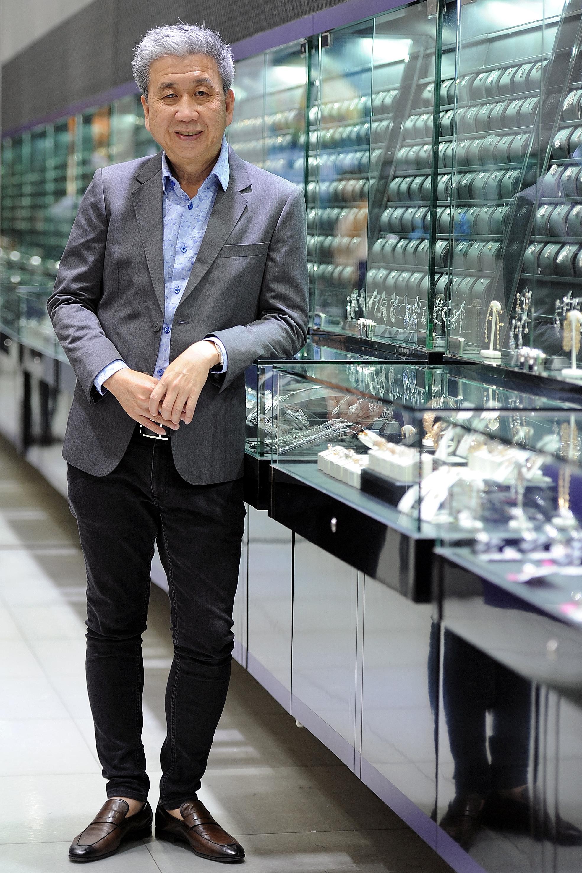 Mr Michael Teo, managing director of TLV Holdings, the parent company of Taka Jewellery and Lovis Diamonds, will always remember his youngest customer, a nine-year-old girl who bought a $9 pearl pendant which included a small piece of diamond for her