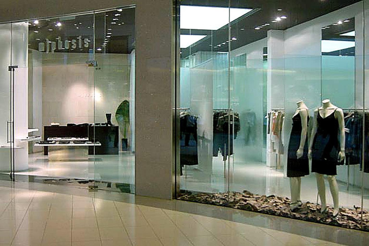 The former M)phosis store at CityLink Mall. At its peak, the brand had more than 30 outlets, with stores in Dubai, Japan, Thailand, Vietnam, Australia, Hong Kong and the Philippines.