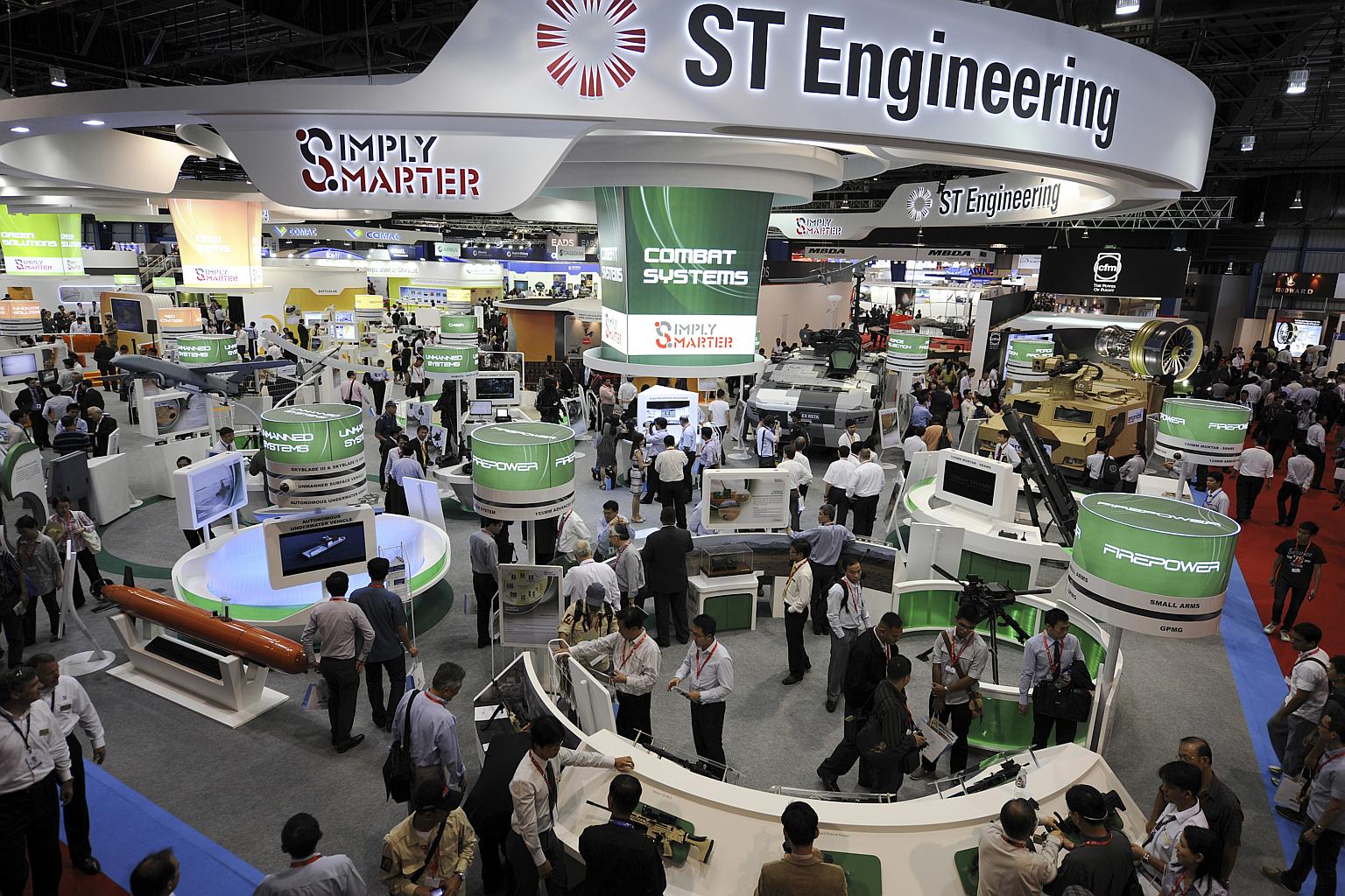 Ste Engineering Machine ST Engineering Q3 net profit up 9.9% | The Straits Times