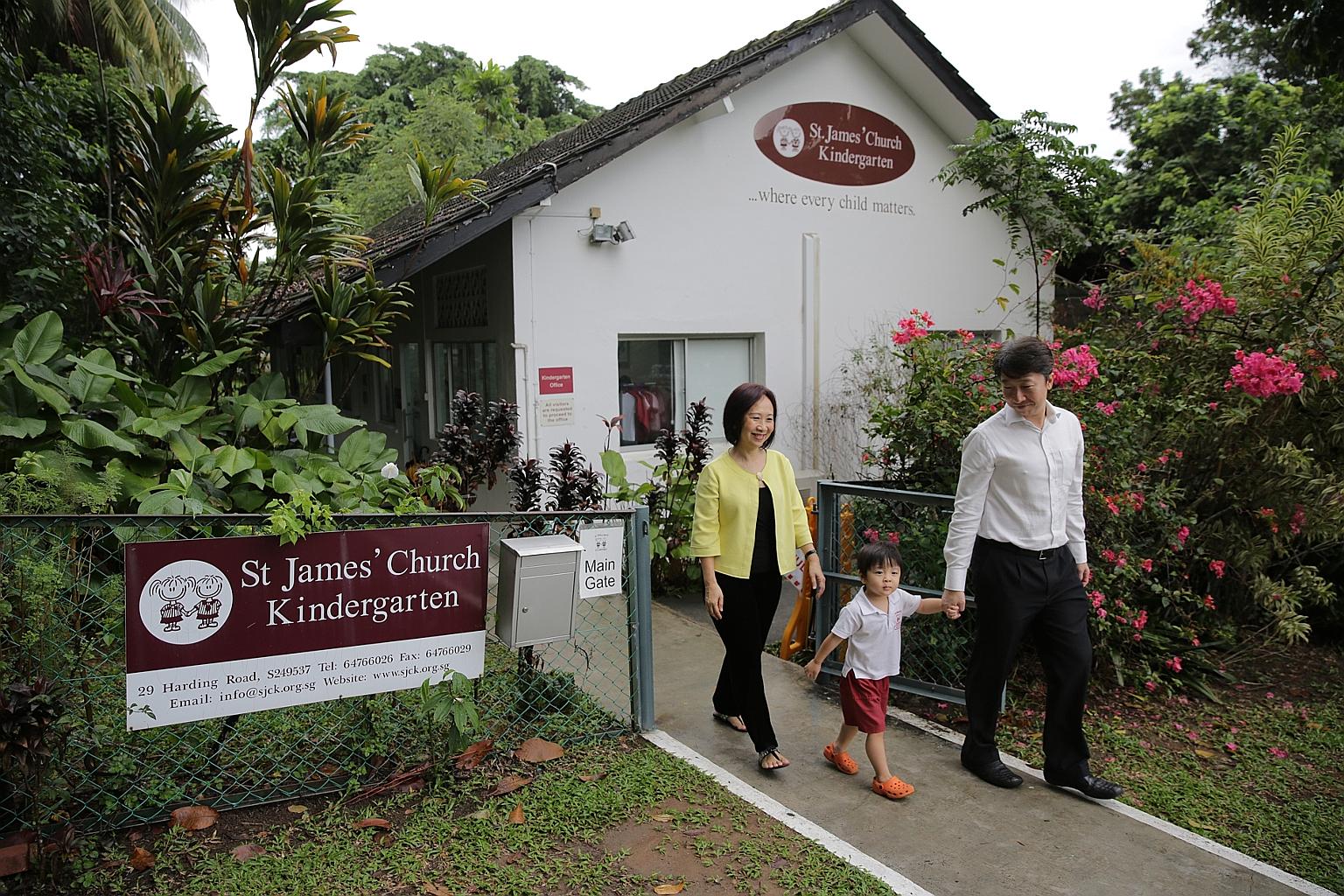 St James' Church Kindergarten outbid other brand-name pre-schools to win the tender for the Harding Road site. The new lease starts in 2017.