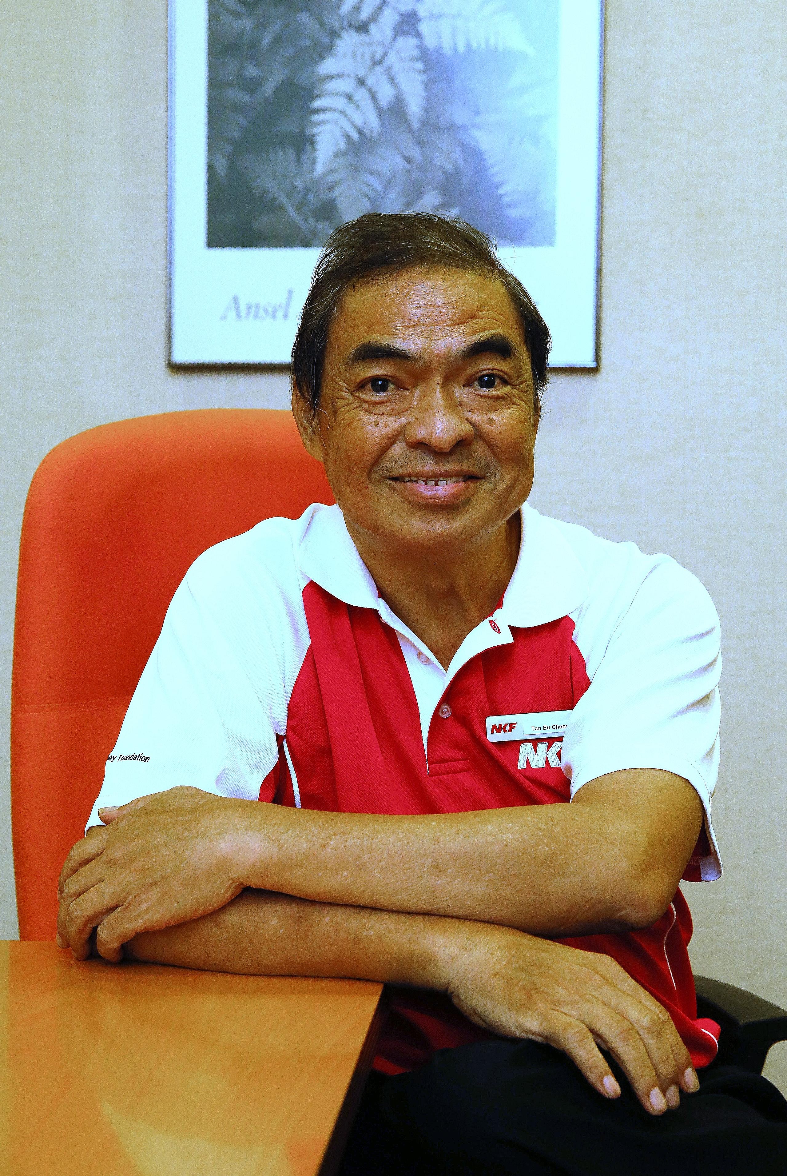 Ex-cabby Tan Eu Cheng, who has kidney failure, is now employed again, thanks to the NKF scheme.