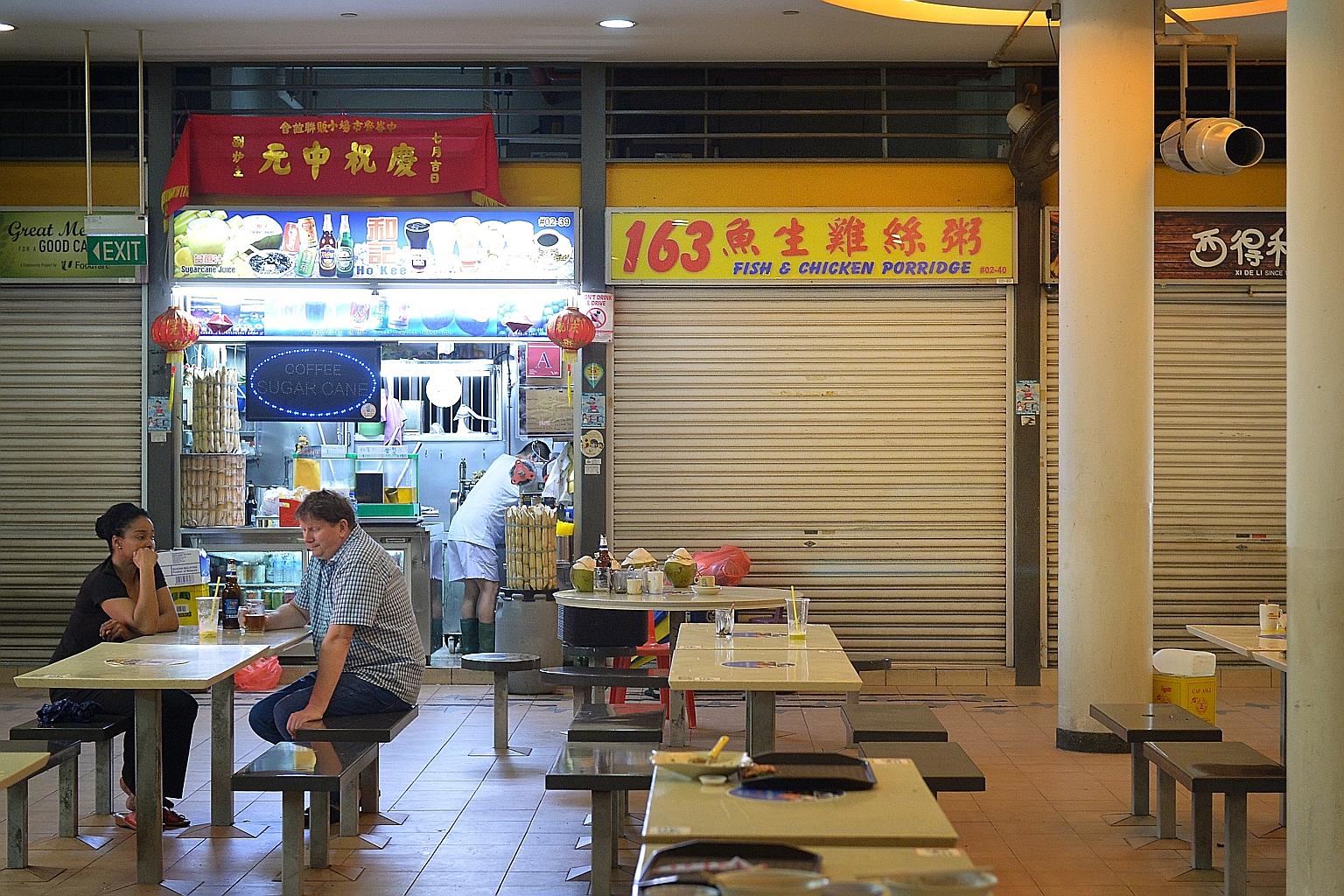 Raw fish dishes are under the spotlight again after salesman Sim Tharn Chun, 52, was hospitalised last week after eating a raw fish dish at 163 Fish and Chicken Porridge stall (above) in Tiong Bahru hawker centre. He remains in critical condition in