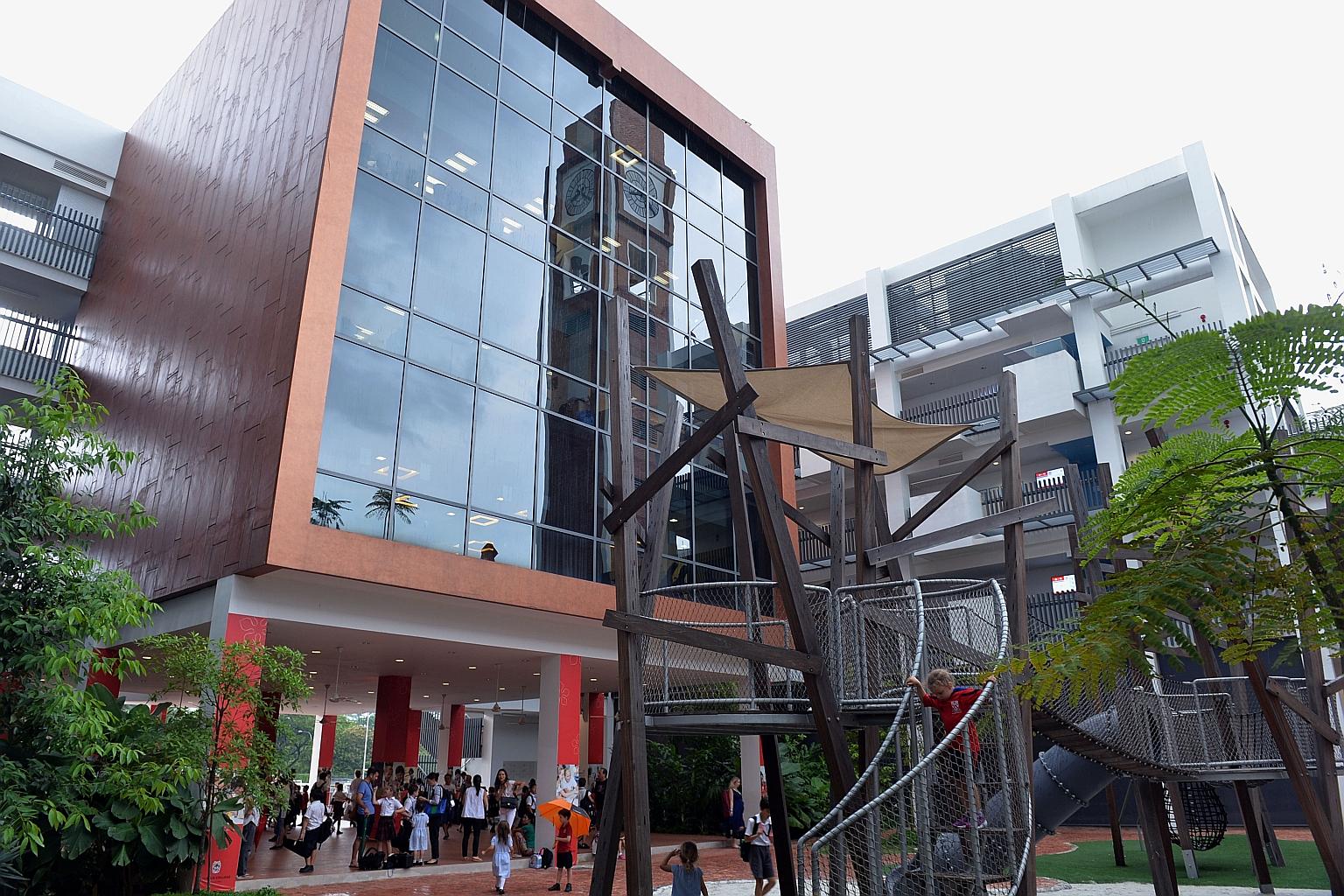 Dulwich College's dual-language approach exposes students to English and Mandarin from a young age. The school's 5ha campus in Bukit Batok has a full range of sporting facilities, including three swimming pools and four rugby fields.