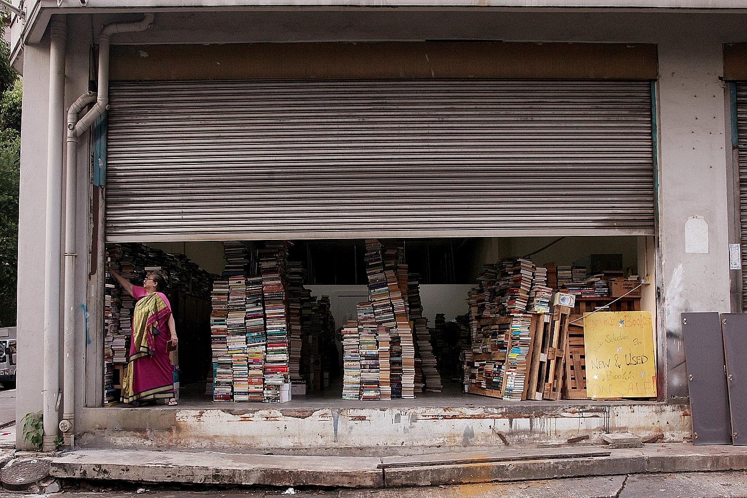 Madam Yap Hui Hong said selling the lot for a low price would not do the books justice, so she gave them to the All Saints Home. Proceeds from their sale will go to its nursing home. Most of the books belonged to her late husband Aravinakhsan Nair.