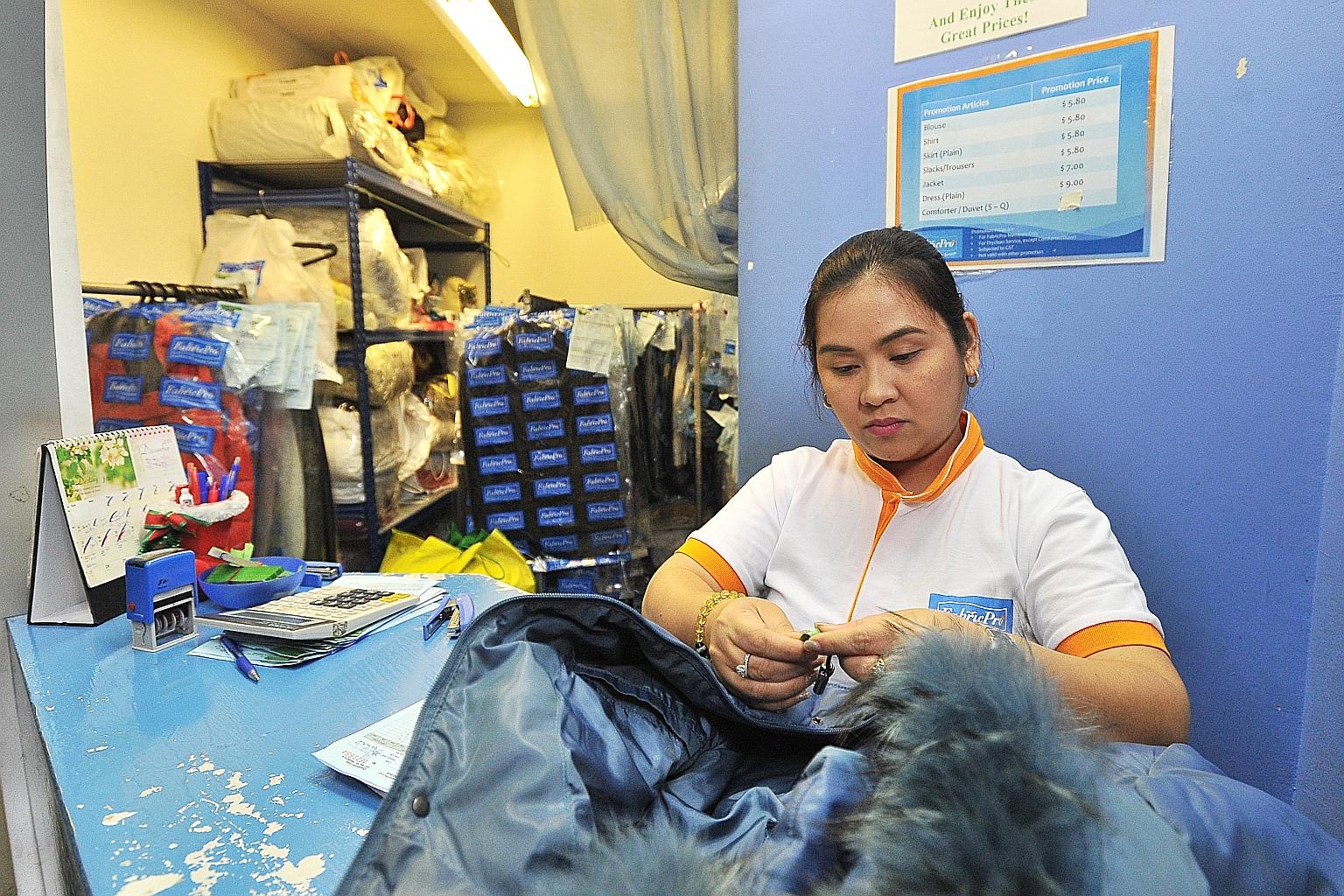 FabricPro Dryclean and Laundry Services was the only one out of the 30 laundries surveyed that had standard terms and conditions which its staff explained to customers and asked them to sign.