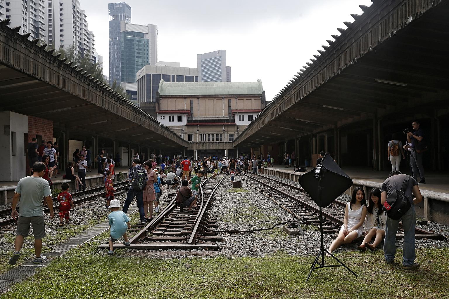 The former Tanjong Pagar Railway Station has been open to the public on every public holiday since Chinese New Year. It also hosts events ranging from flea markets to fashion shows.