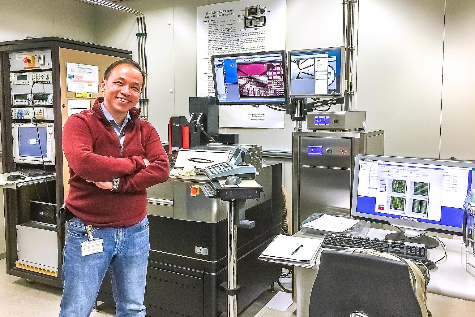 Between 2007 and 2008, Dr Thean and his team at IBM used novel materials to make transistors. The electronics expert is bringing his talent home under the Returning Singaporean Scientists Scheme.