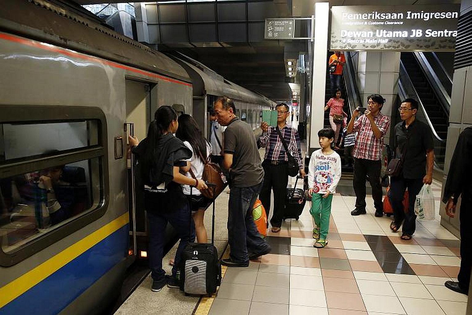 There will be 12 trips from JB Sentral into Woodlands and 10 trips in the opposite direction every day.