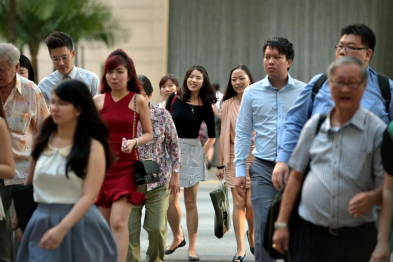 Mr Desmond Choo said the Government and employers should help millennials - aged between 16 and 35 now - as they are the ones who will shape Singapore's next 50 years. Millennials form about 22 per cent or 1.2 million of the population.