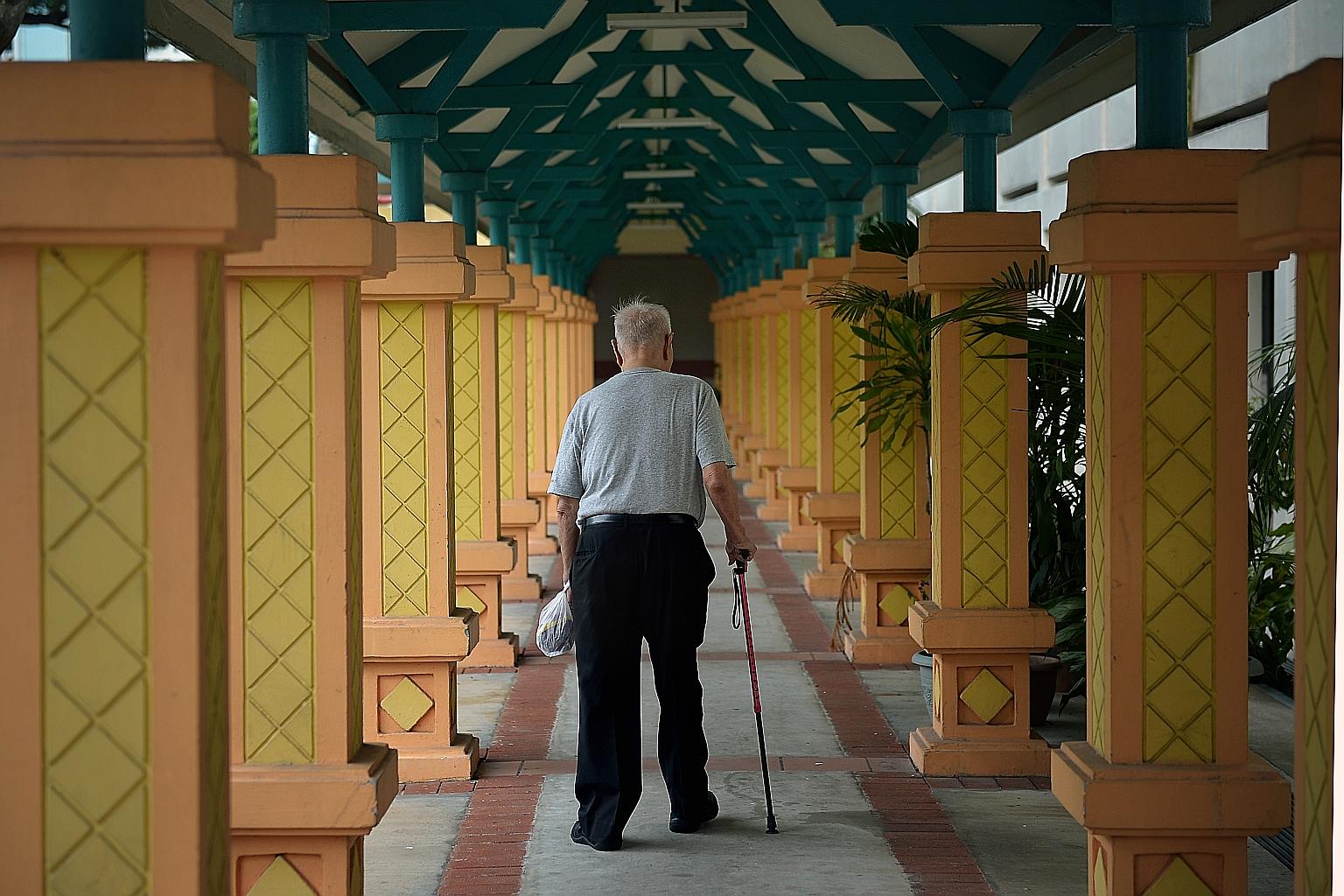 The social hub can be a place for the elderly to meet, take part in activities and get opportunities for training, employment or volunteering.