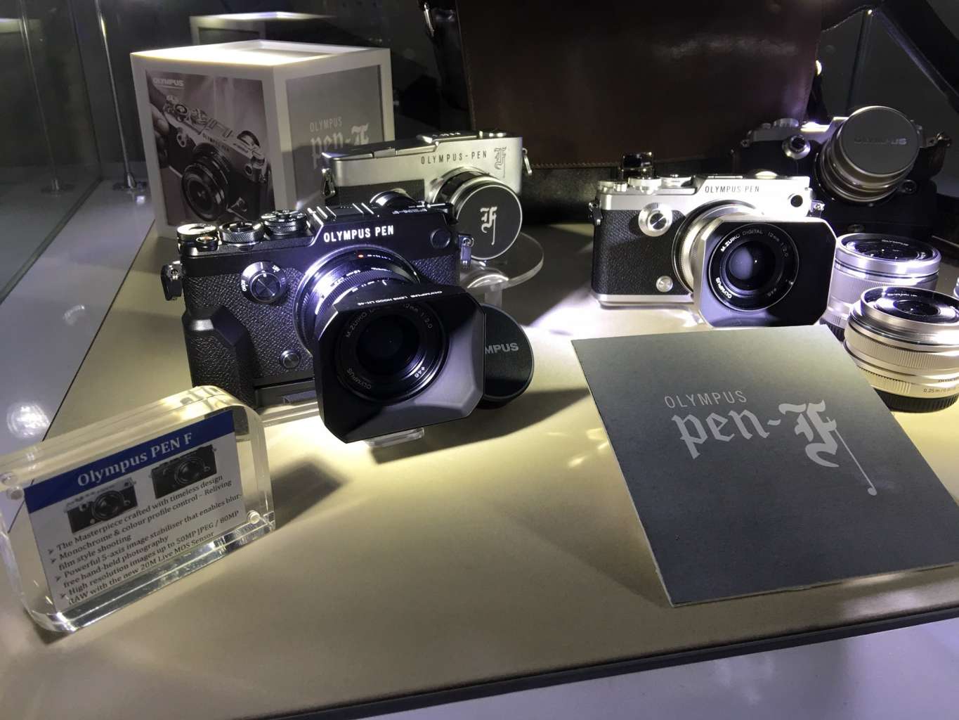 Olympus gives its retro PEN F 35mm film camera a digital reboot