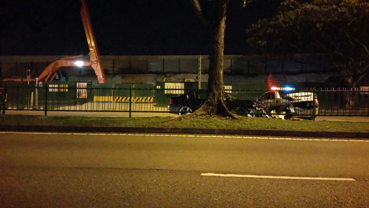 Suspected drunk driver crashes into police car in Ang Mo Kio, two ...