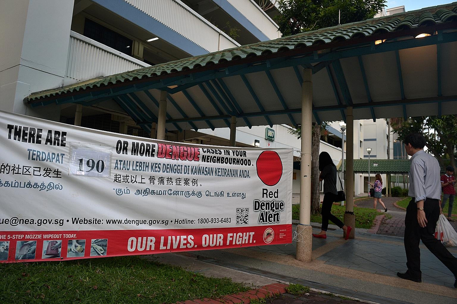 There were 2,441 dengue cases last month, which is an unusually high number for January, traditionally a low season for the illness.