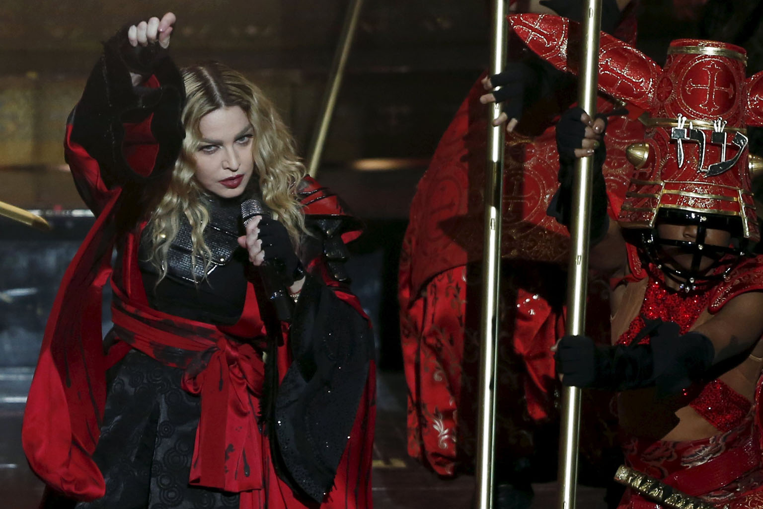For decades, Madonna - who is performing on Sunday - has used the imagery and iconography of the Christian faith in her provocative performances.