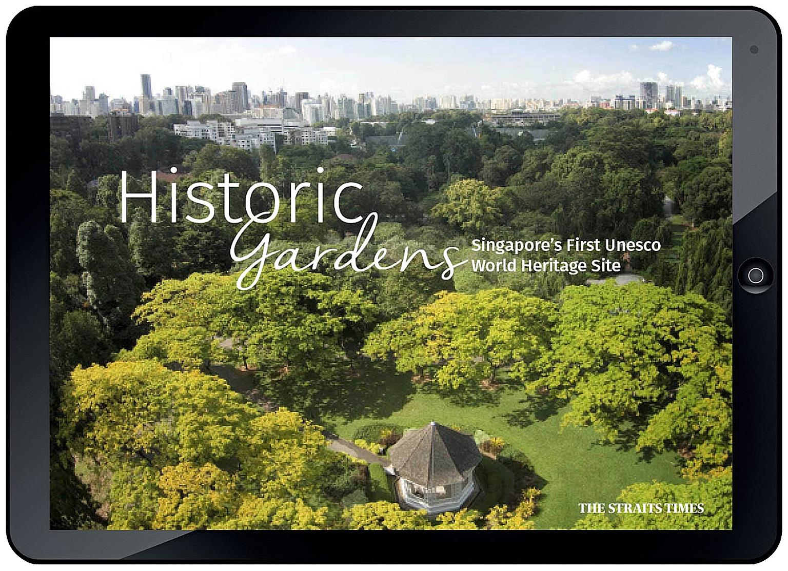 Wander through the Botanic Gardens armed with ST's latest free photo-rich e-book, which also delves into its Unesco journey.