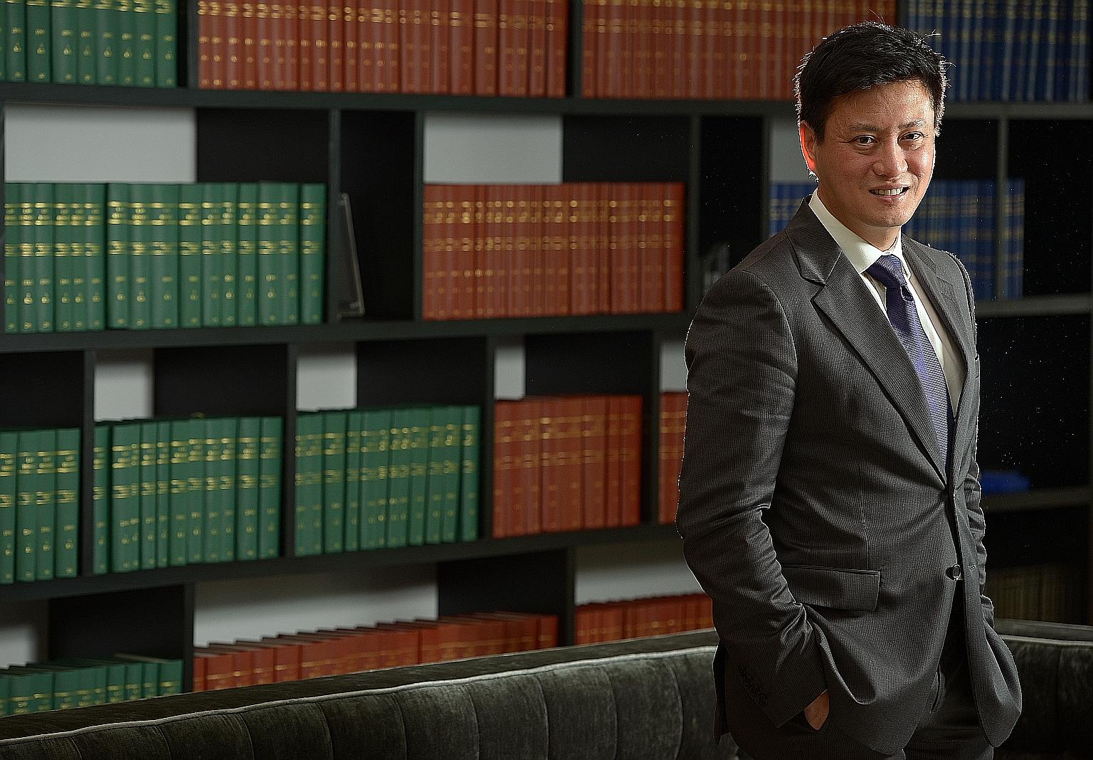 Mr Shanmugam expressed surprise at comments by Law Society president Thio Shen Yi (above), whose "statements imply that Benjamin killed himself because of police intimidation".