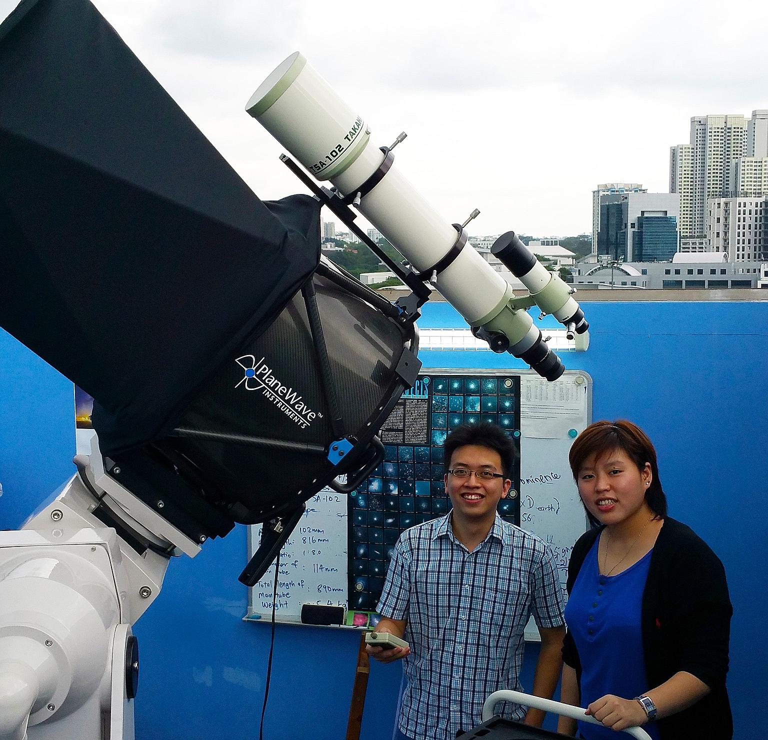 Mr Yuen and Ms Laurentcia intend to film a solar eclipse that can be observed from various parts of the region on Wednesday morning, but especially well in Central Sulawesi.