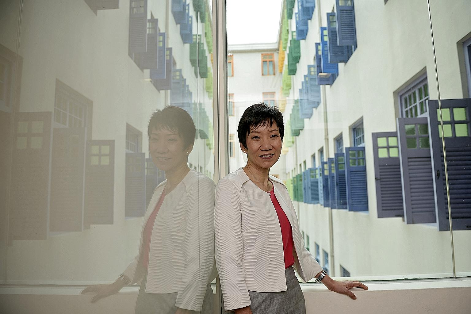 Culture, Community and Youth Minister Grace Fu said her No. 1 priority is to deepen Singaporeans' national pride and nurture a caring society. Pride in her being the nation's first woman minister with her own portfolio hardly entered her consciousnes