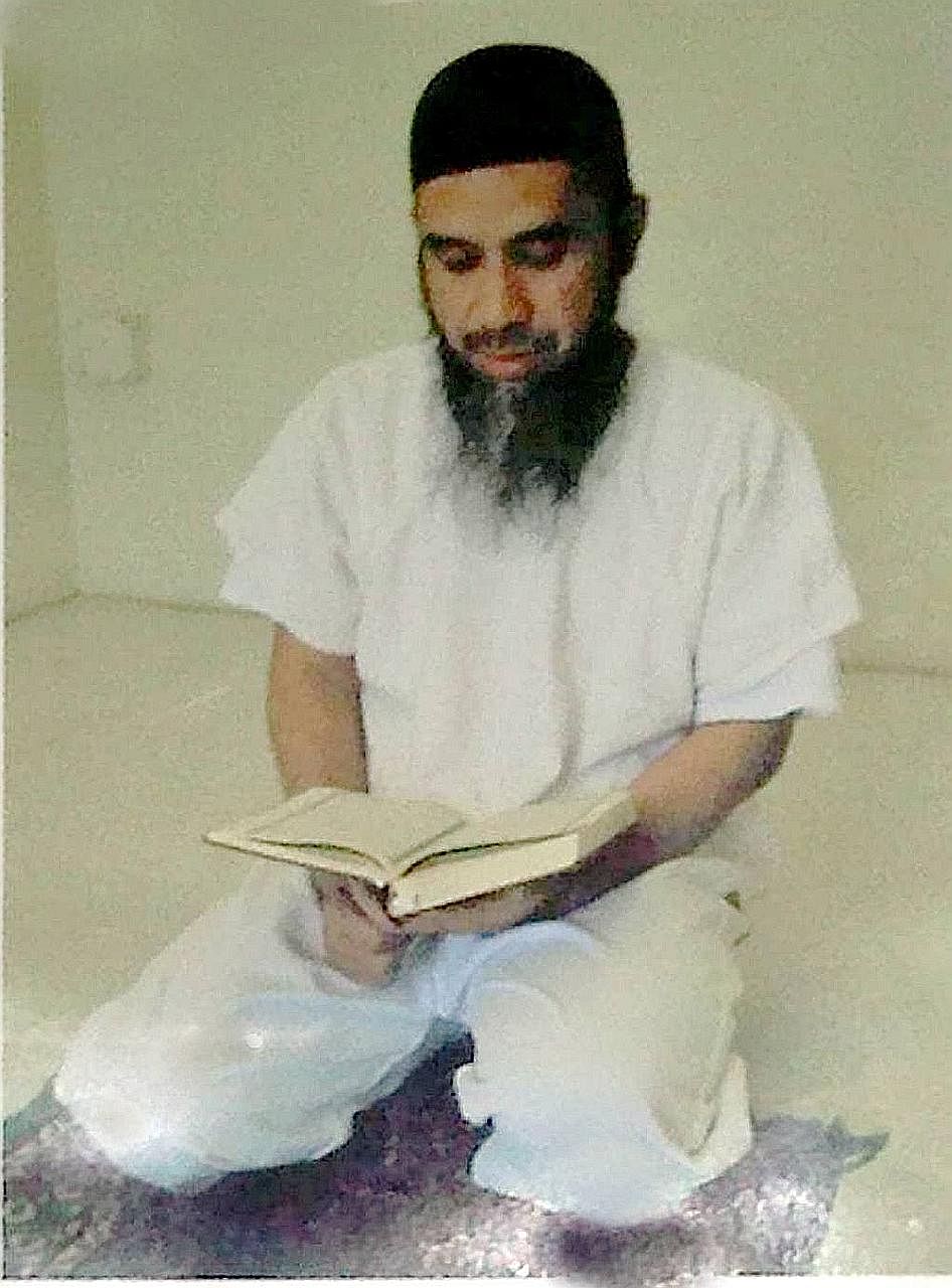 Hambali in his Guantanamo cell in a 2009 photo. He may be repatriated to Indonesia if the centre is shut.