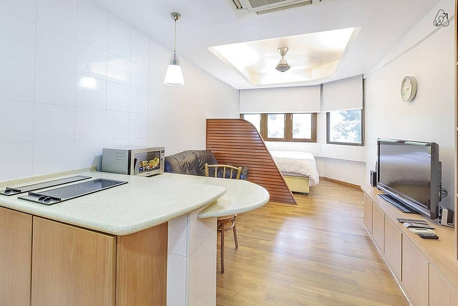 Twenty-six units at The 101 are listed on Airbnb under a user named Hannah, who has received more than 1,700 reviews from Airbnb users.