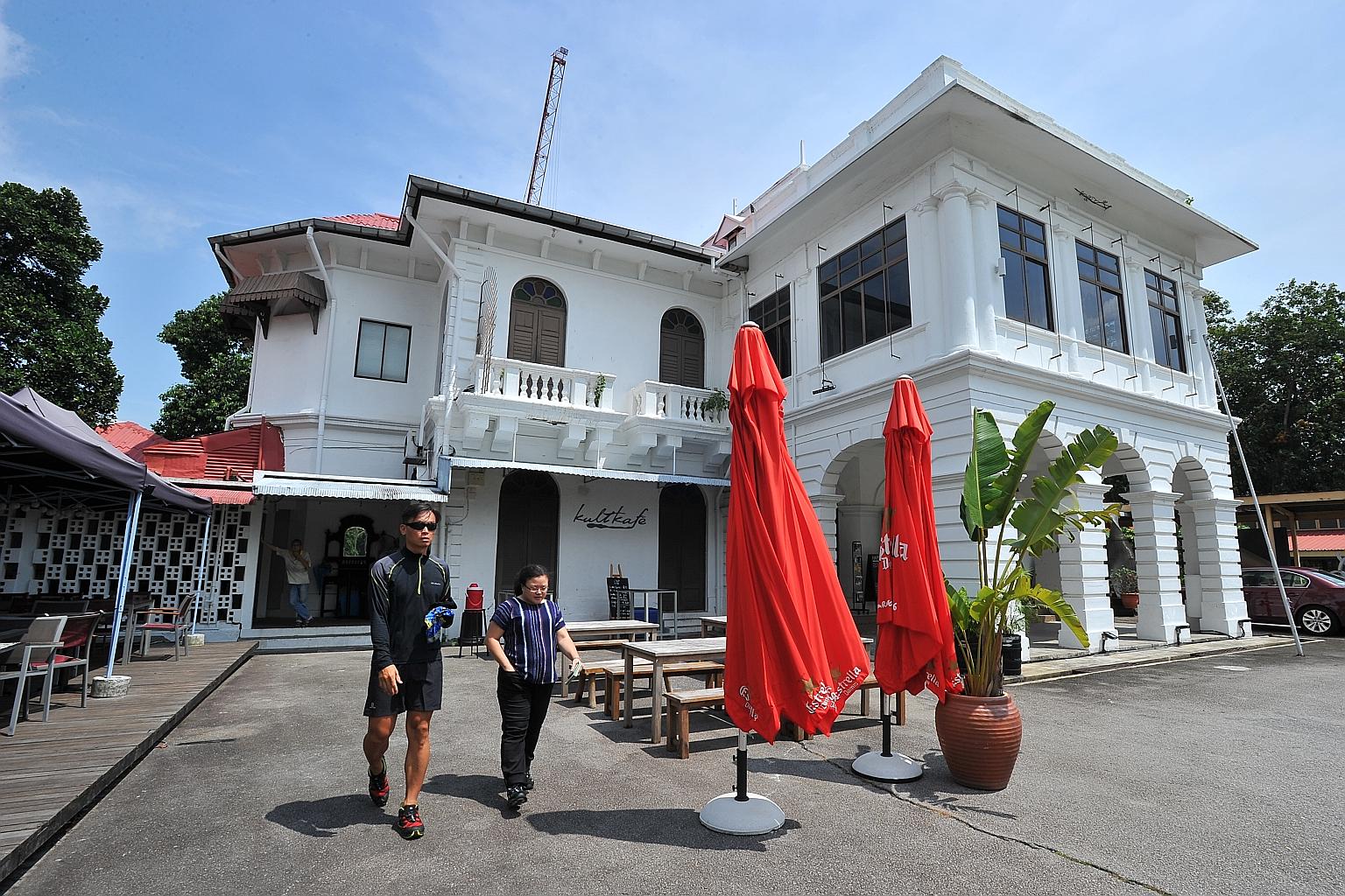 Known for decades as Osborne House, the century-old two-storey structure at 11, Upper Wilkie Road is now home to arts groups.
