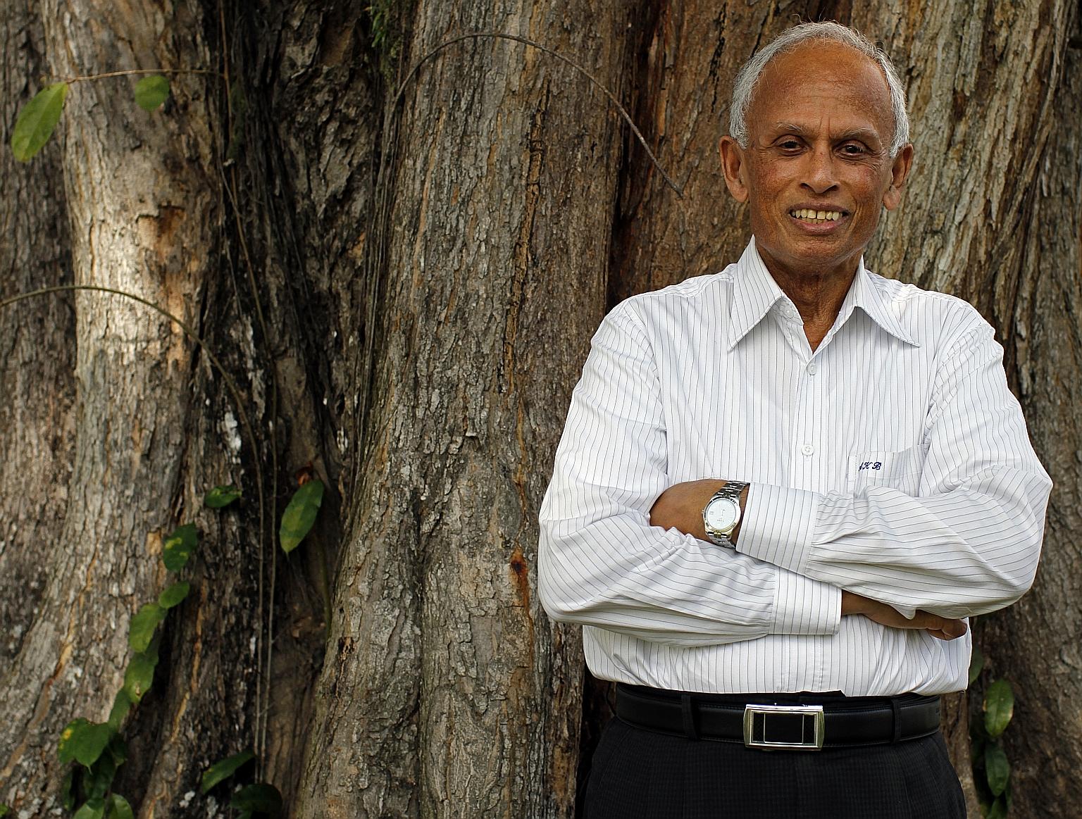 Prof Biswas said his passion for water did not come naturally. "I did not choose water. It chose me."
