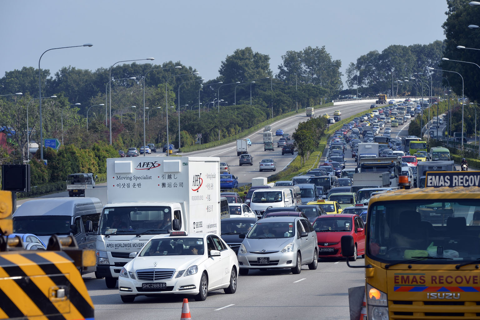 An improved public transport system and the use of other modes of transport, such as bicycles, have helped to keep congestion on the roads here manageable, said a transport consultant. 