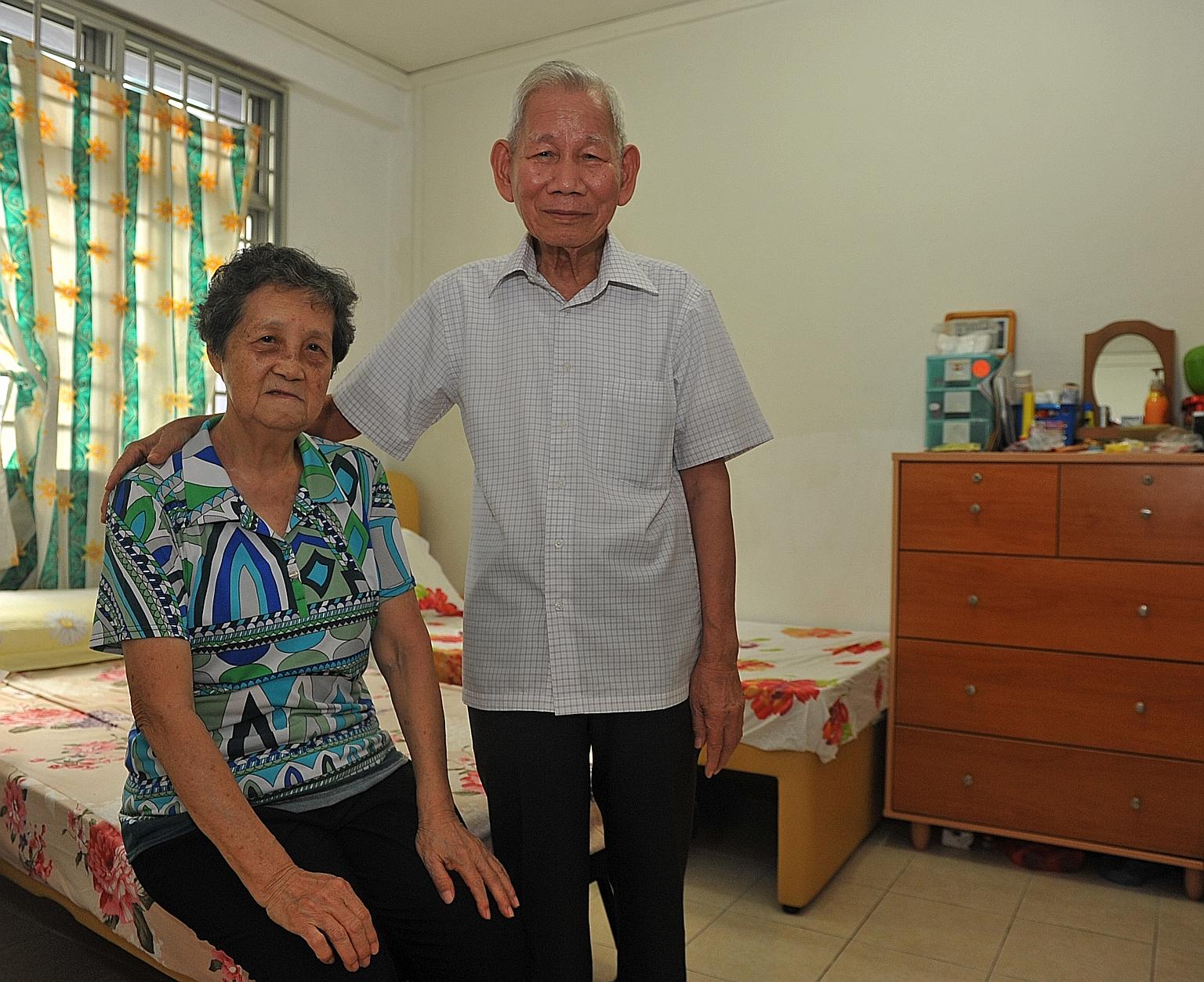 Madam Lai and Mr Foo are two of the beneficiaries of the Silver Support Scheme, which will provide them with $750 every three months. They live in a one-room rental flat in North Bridge Road and have neither CPF money nor savings. They currently get 