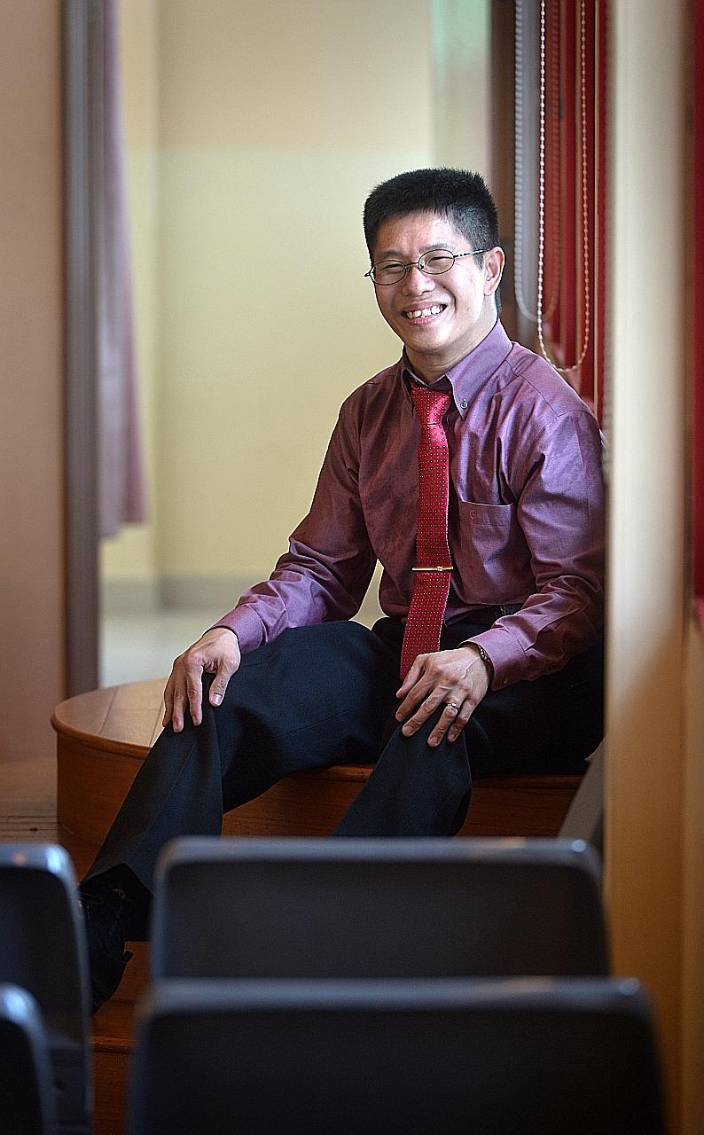 Mr Yeong has been told he is an inspiration to youth and can connect well with those who are quiet or feel left out.