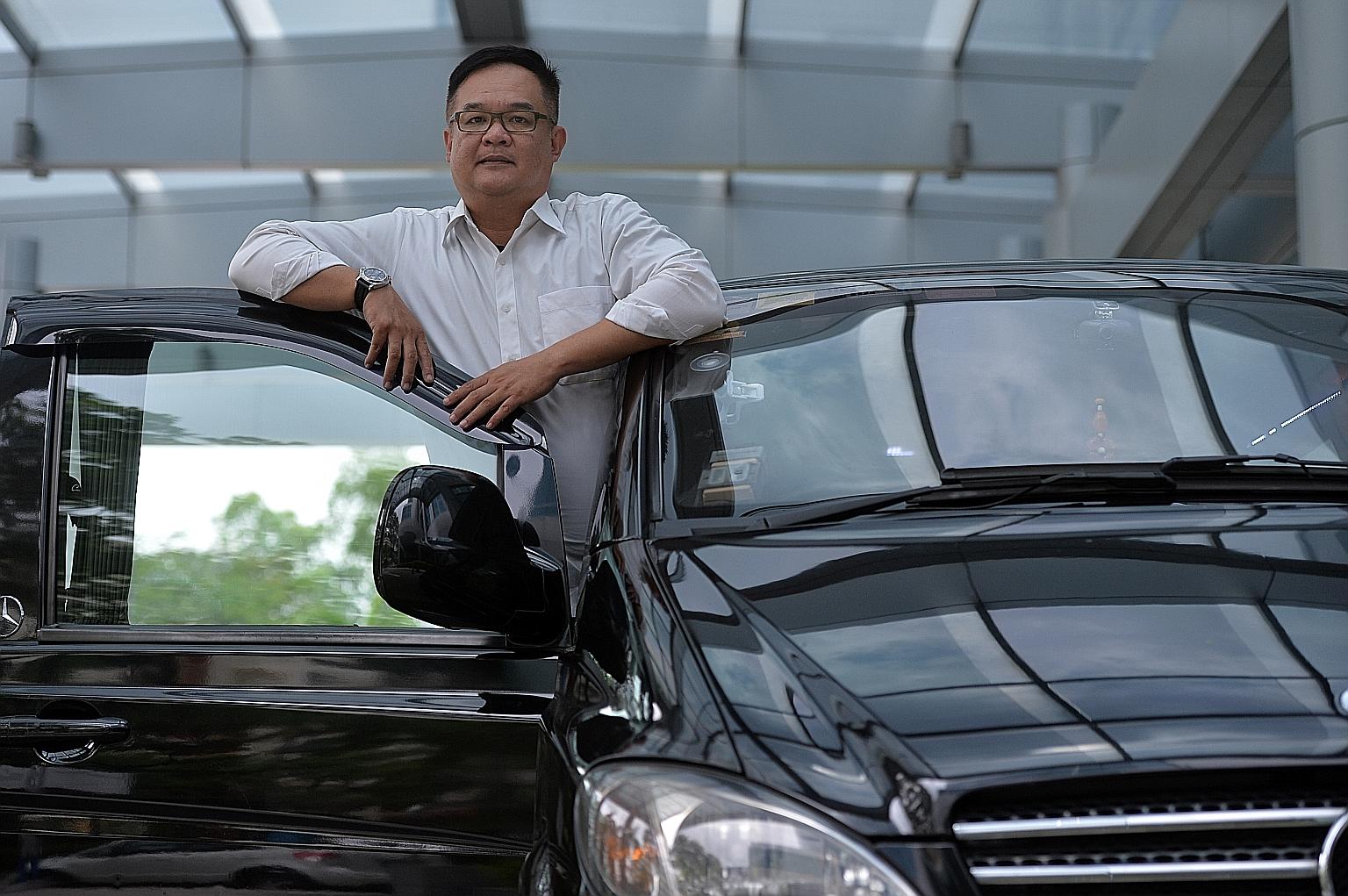 Mr Sun has been a freelance driver for nearly 10 years. The limousine van he uses to ferry tourists and visitors here on business or for events is like a second home to him as he often ends up sleeping in the vehicle.