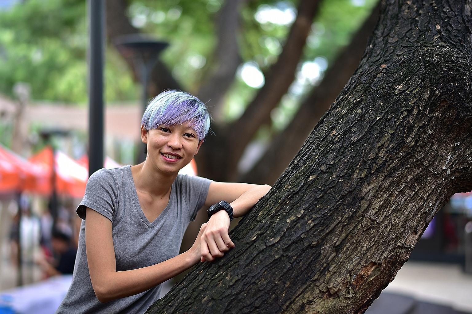 As a freelance film and TV production coordinator, Ms Sim says there are no CPF or health benefits, and "we have to watch our own backs and make sure we have enough savings to settle the rent in the months when we're not paid".