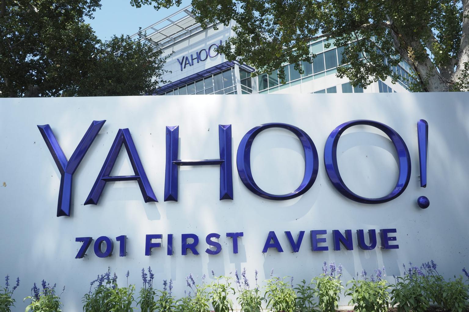 Yahoo! corporate headquarters and campus in Sunnyvale, California.