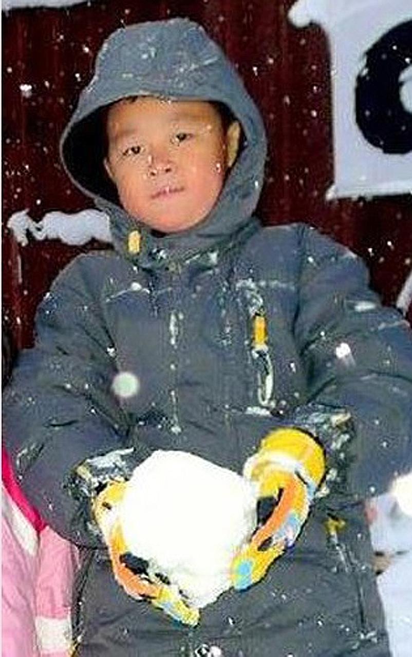 Galen was hit by a car when jaywalking across a road with his grandfather last year.