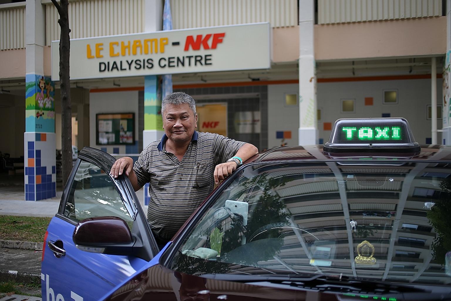 Taxi driver Wong Pang Koon, who used to down cans of Red Bull while on the night shift to stay awake, was told by a doctor 20 years ago that he had diabetes. Recently, he developed kidney failure, and now has to undergo dialysis three times a week. M